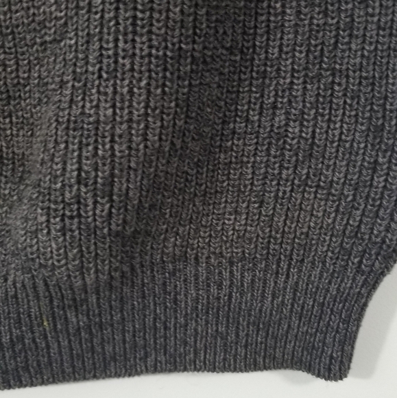 Cabela's Cable Knit Sweater Vest. Pullover 1/4 Zip. Heavyweight. Men's Large. - Picture 3 of 6